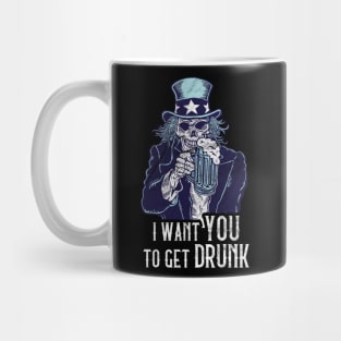 Uncle Sam wants you to get drunk Mug